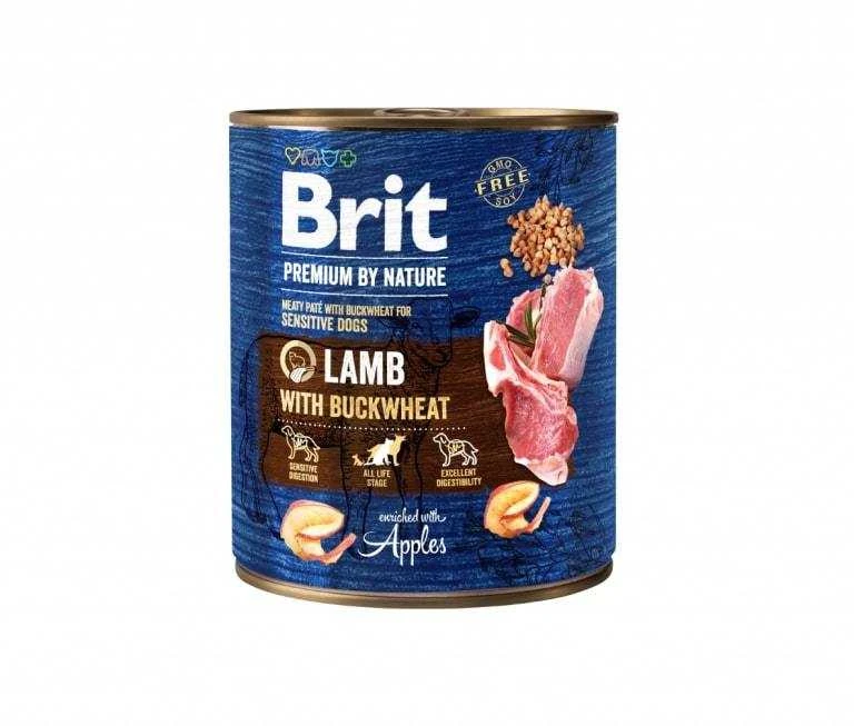 Brit_Premium Konservuotas ėdalas šunims Brit Premium with vištiena 800g