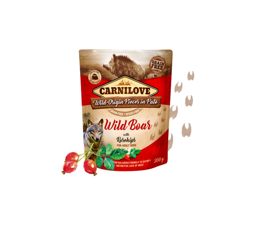 Carni Love Carnilove Pate fazanas su aviečių lapais 300g