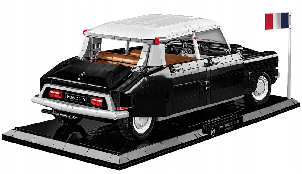 KONSTRUKCIJŲ ŽAIDIMAS - COBI - 1956 METŲ CITROËN DS 19 - Vykdomoji Leidimo Versija - JUODA - 1:12