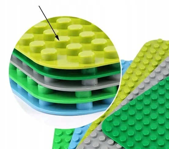 Konstrukcinė plokštė 38,5x38,5 DUPLO blokams