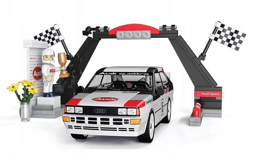 Cobi Kaladėlių rinkinys Audi Quattro Group 4 1981 1:35