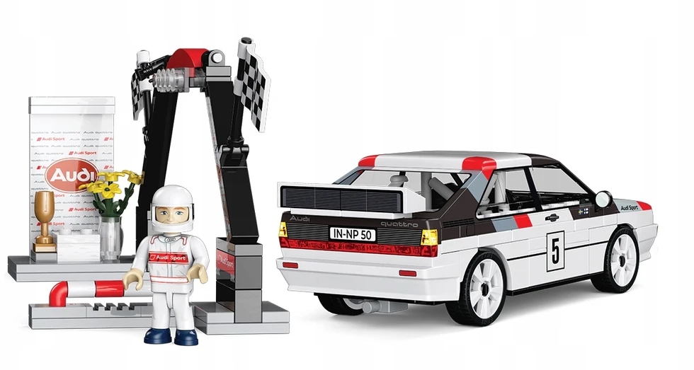 Cobi Kaladėlių rinkinys Audi Quattro Group 4 1981 1:35