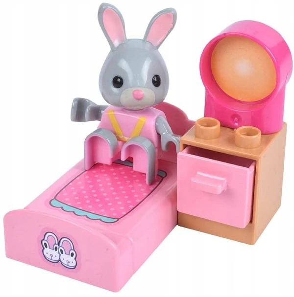 KONSTRUKCINIAI BLAKAI UNICO MAXIMILIAN FAMILIES BUNNY'S SPINTA