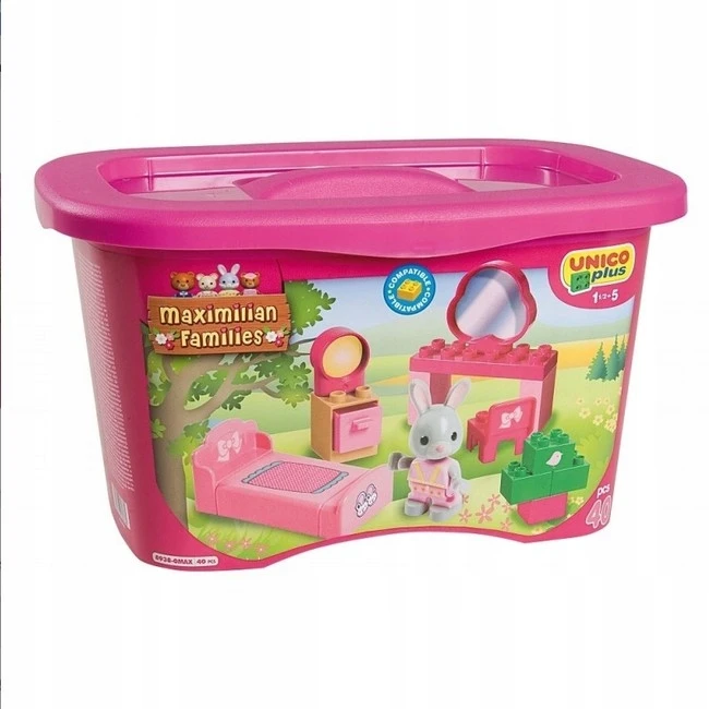 KONSTRUKCINIAI BLAKAI UNICO MAXIMILIAN FAMILIES BUNNY'S SPINTA