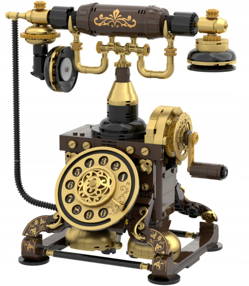 PANTASY Retro Phone Konstruktorius | 766 dalių