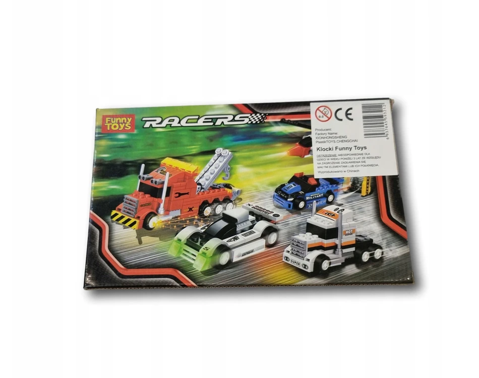 KONSTRUKCINIAI BLOKAI PEIZHI RACERS 0252 117 VNT