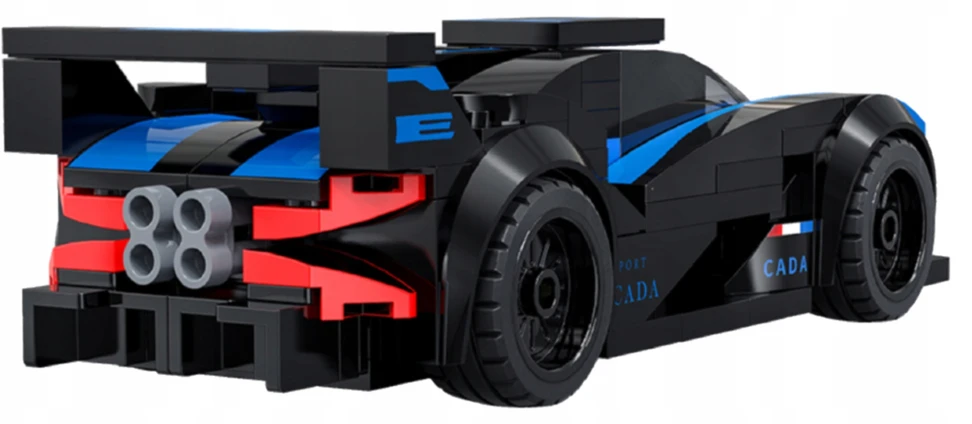 Konstrukciniai blokeliai Cada "bluefire Specter" lenktyninis automobilis