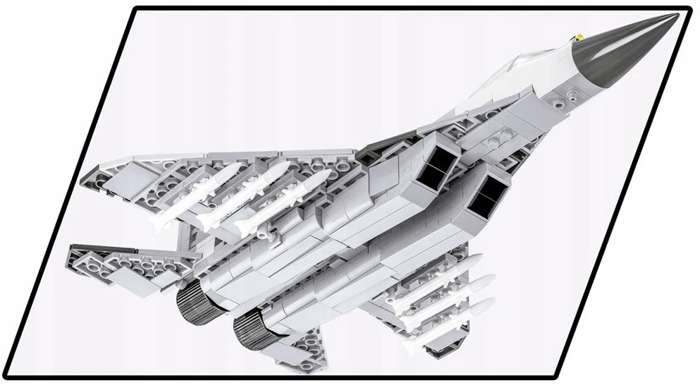 Konstrukciniai blokeliai Cobi 5833 Mig-29 "kijevo Vabzdys"