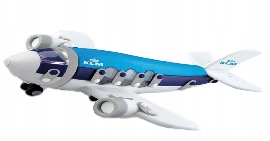 Konstrukciniai blokeliai - Dideli KLM Airplane Mic-o-Mic žaislai vaikams