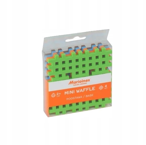 Marioinex Konstrukciniai blokeliai Mini Waffle Mini Base, 4 Vnt