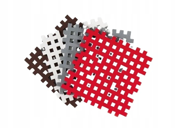 Marioinex Konstrukciniai blokeliai Mini Waffle Mini Base, 4 Vnt