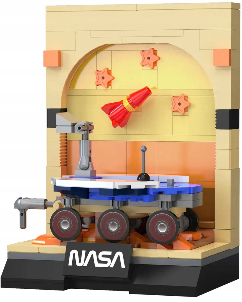 Konstrukciniai "cada" "mars Rover" 192 det. 8+ m. kosminis roveris