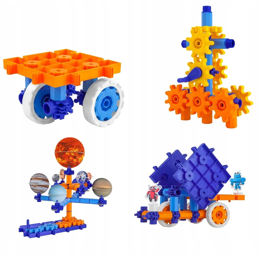 Kūrybinis konstravimo komplektas Korbo Space, 131 d.