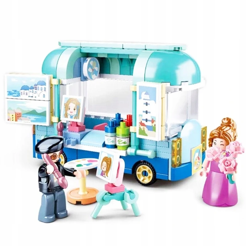 Konstrukciniai kaladėlių rinkinys Sluban Girl's Dream 184 detalės