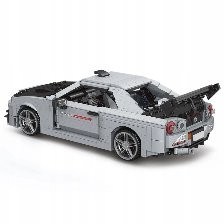 Konstrukciniai "mould King" "skyline Gtr R34" "technic" 1471 el.