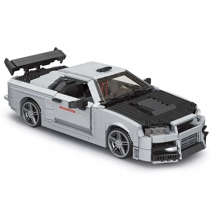 Konstrukciniai "mould King" "skyline Gtr R34" "technic" 1471 el.