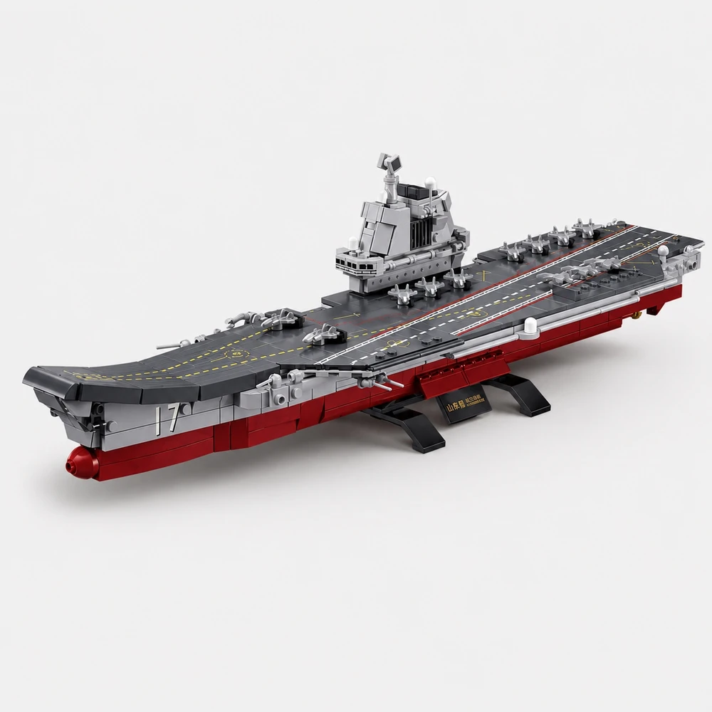 Konstrukciniai "sluban" karinio laivo "pla Navy Shandong" blokeliai, 584 dalys