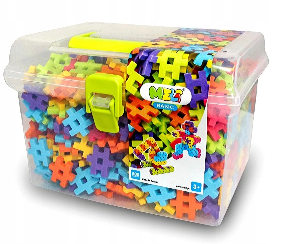 KONSTRUKCINIAI VAFLIAI MELI Basic Travel Box 500 EL