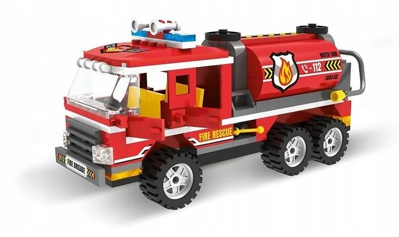 Konstruktorius Blocki MyFireBrigade Gaisrinė mašina, KB0815, 213vnt.