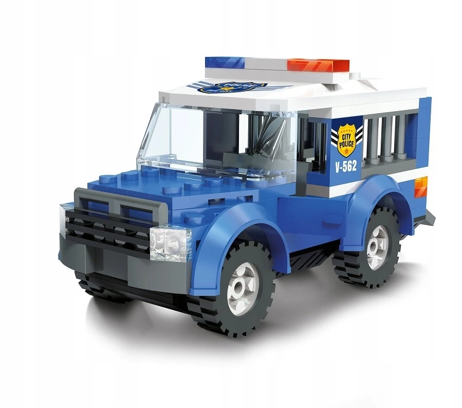 Konstruktorius Blocki MyPolice Kalinių konvojus KB0613, 120 vnt