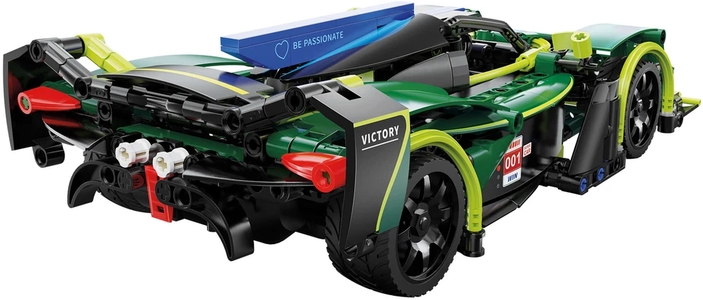 Konstruktorius CaDA Emerald Deity nuotoliu valdomas lentyninis automobilis C51308W, 388 d.