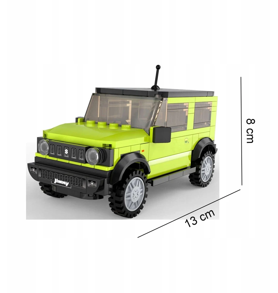 Konstruktorius CaDA radijo bangomis valdomas Suzuki Jimny, 192 det.