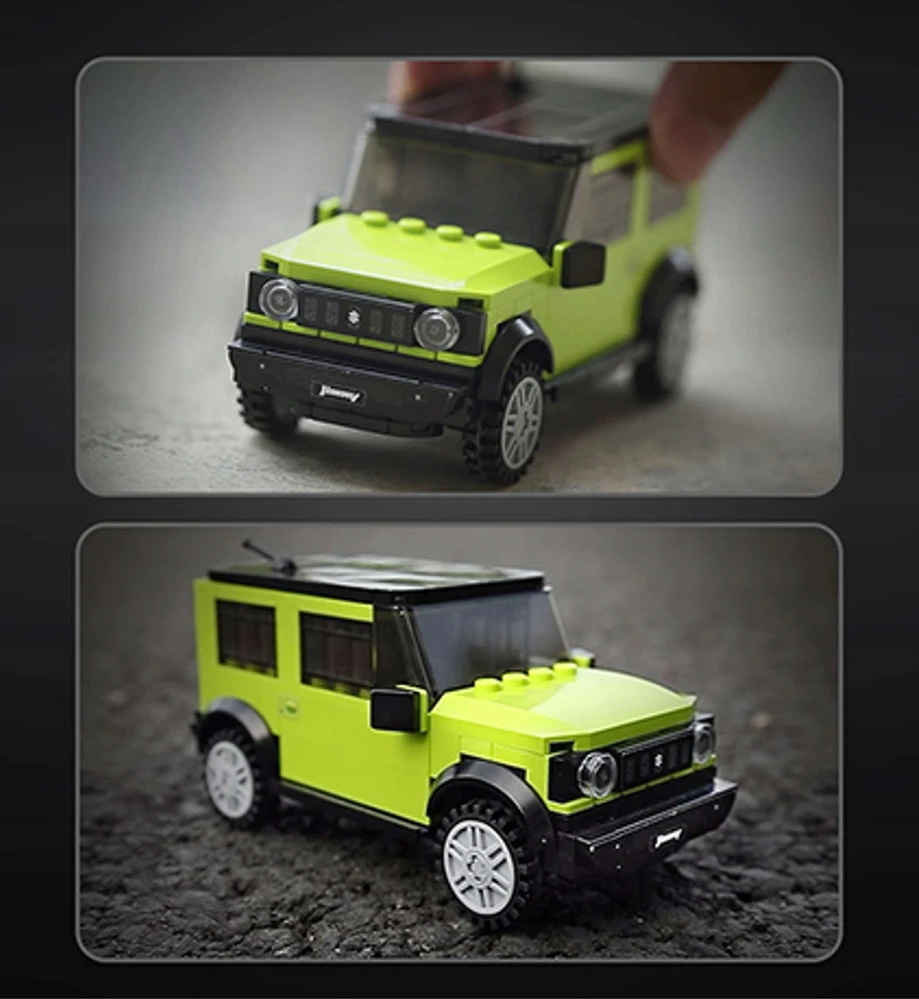 Konstruktorius CaDA radijo bangomis valdomas Suzuki Jimny, 192 det.
