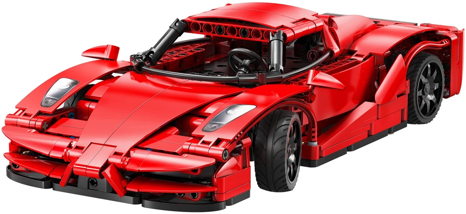 Konstruktorius CaDA Raudona Blade Sports Car RC Dual Mode, 405 d.