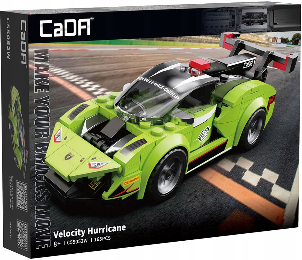 Konstruktorius CaDA Velocity Hurricane miesto automobilis C55052W, 165 d.
