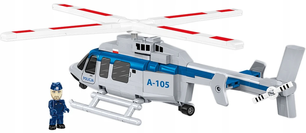 Konstruktorius Cobi Bell 407 Policja lėktuvas 26628, 217 d.