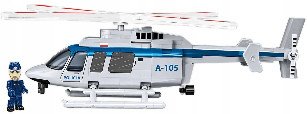 Konstruktorius Cobi Bell 407 Policja lėktuvas 26628, 217 d.