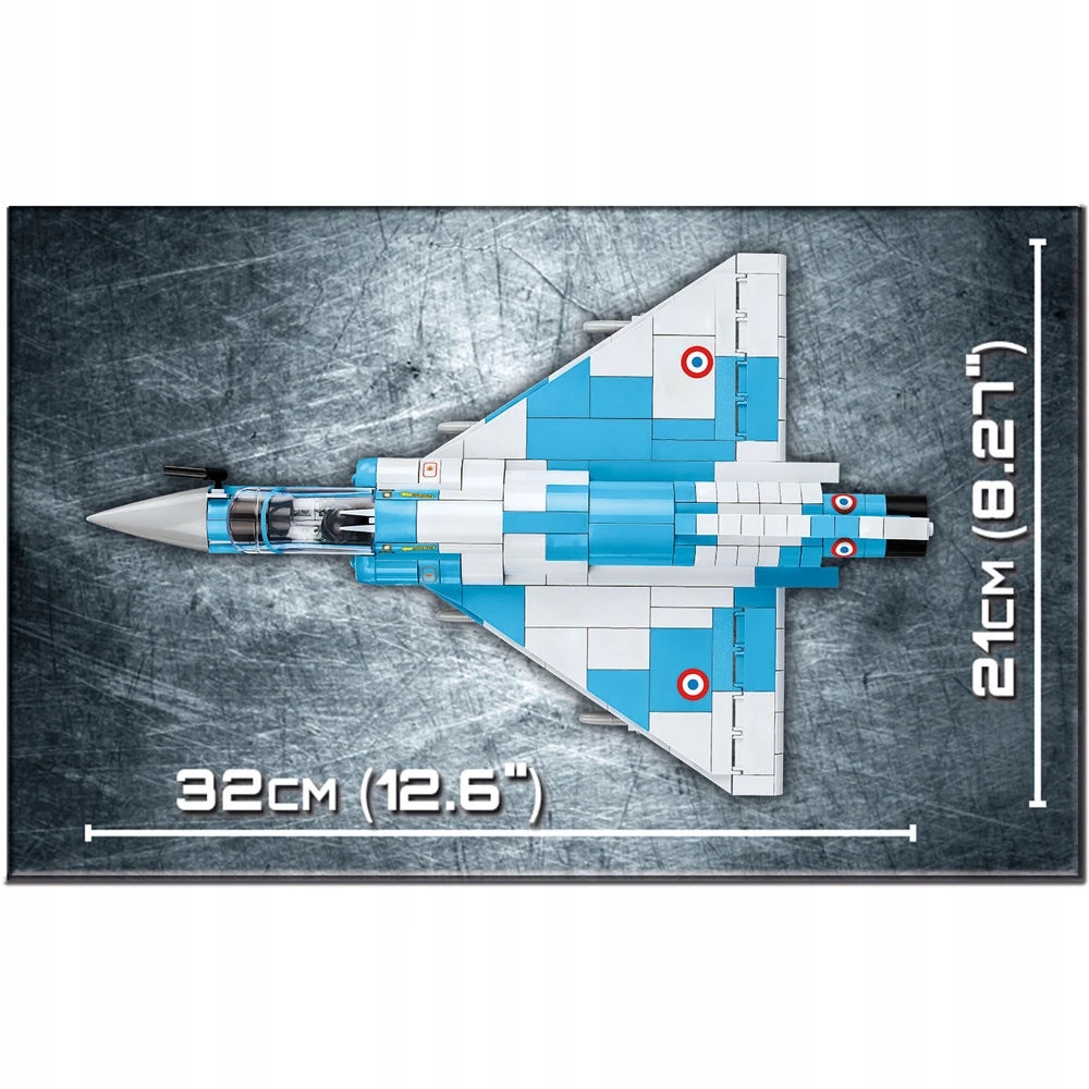 Konstruktorius Cobi Fighter Jet Dassault Mirage 2000