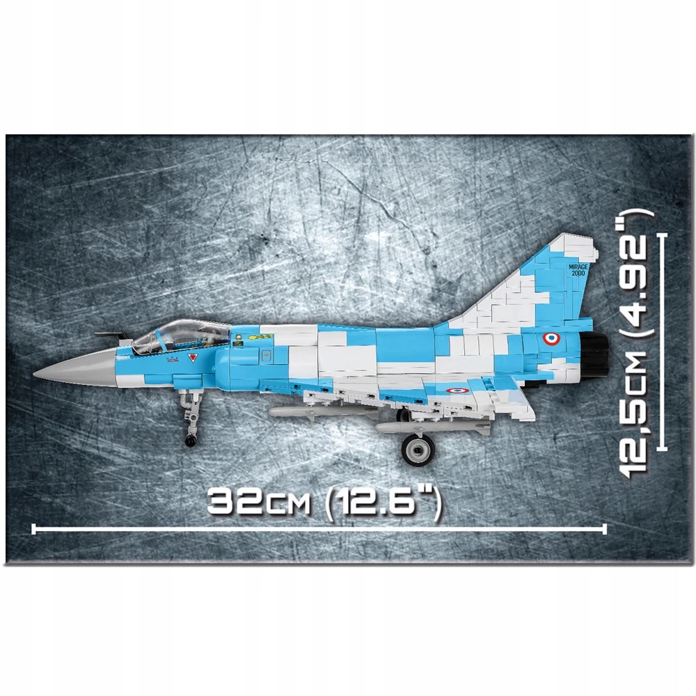 Konstruktorius Cobi Fighter Jet Dassault Mirage 2000