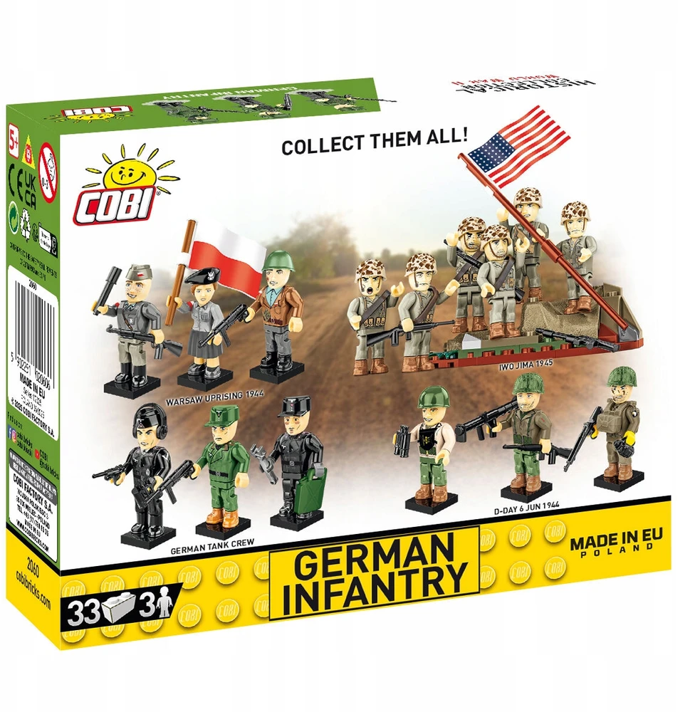 Konstruktorius Cobi German Infantry kariai 2060, 33 d.