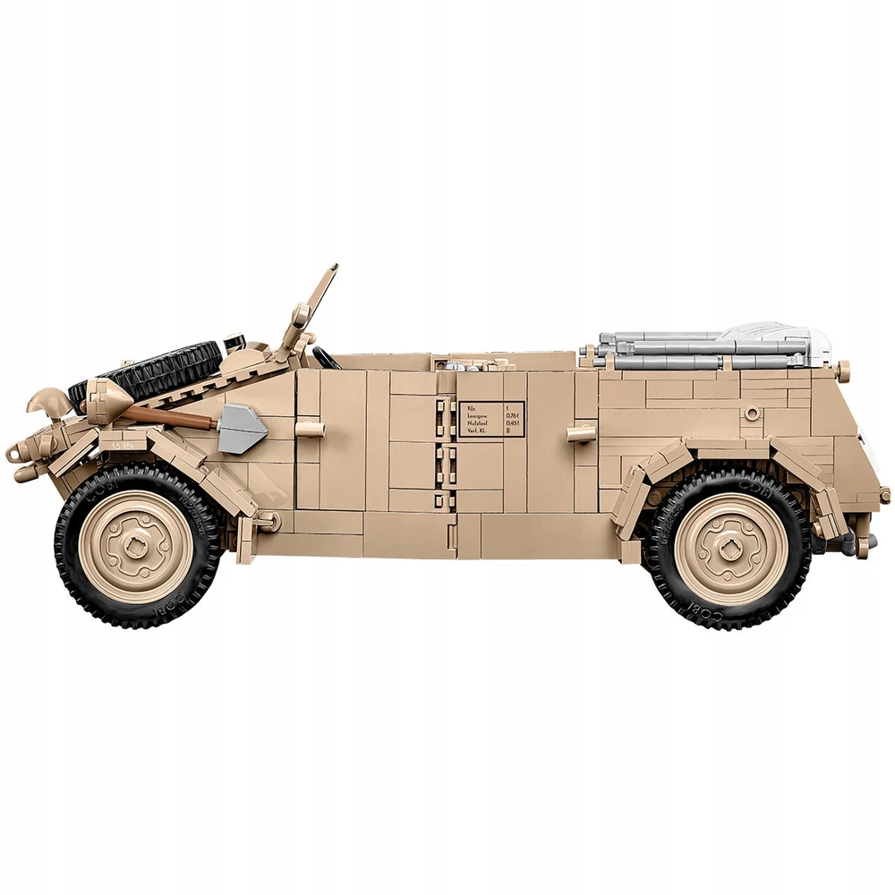 Konstruktorius Cobi Kübelwagen Typ 82 visureigis 2803, 1326 d.