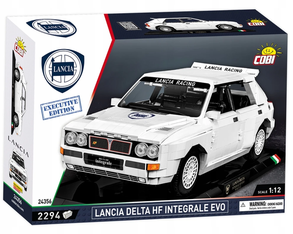 Konstruktorius Cobi Lancia Delta HF Integrale EVO automobilis 24356, 2294 d.