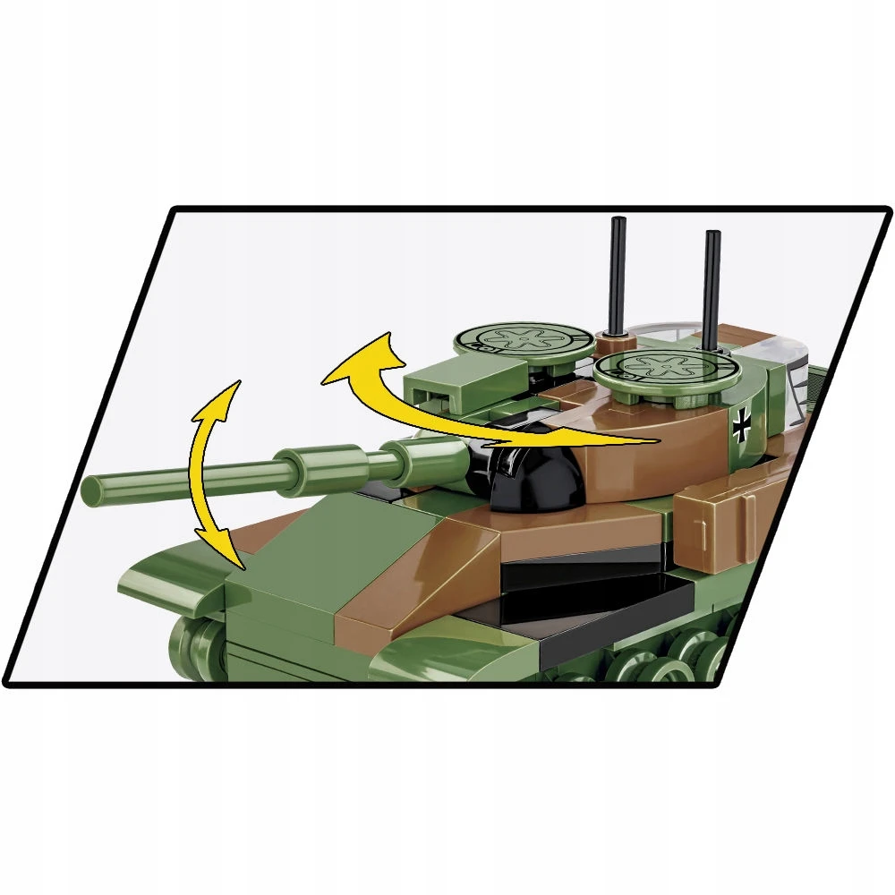 Konstruktorius Cobi Leopard 1 tankas 3105, 147 d.