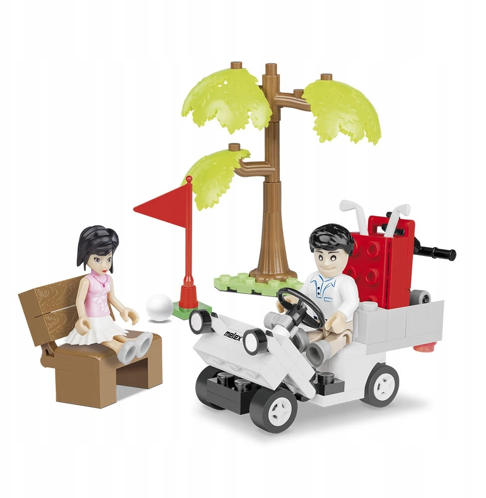 Konstruktorius Cobi Melex 212 Golf Set 24554, 94 d.