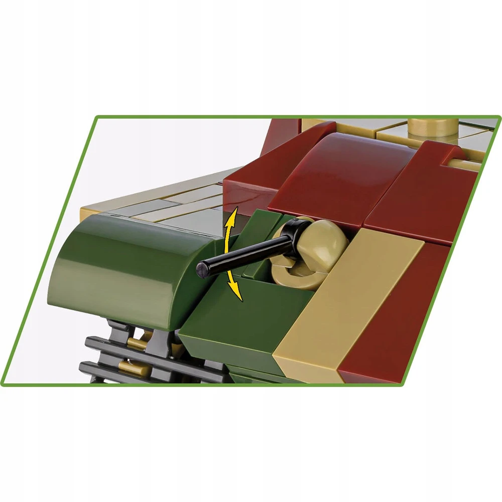 Cobi Klocki Pz.kpfw. vi b tiger ii konigstiger blokai