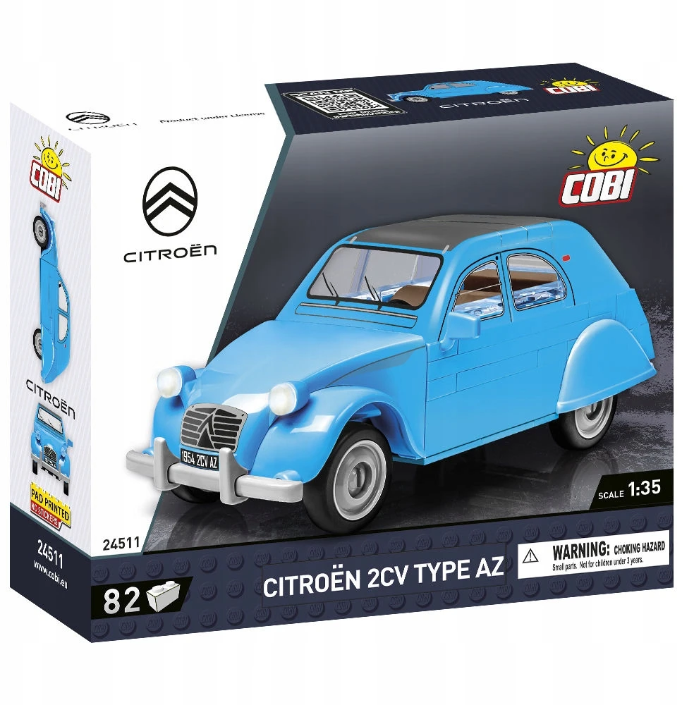 Konstruktorius Cobi Youngtimer Citroen 2CV TypeAZ 1962 24511