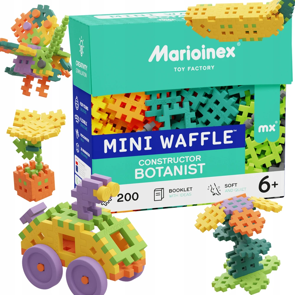 Konstruktorius Marioinex blokai Mini Botanist, 200 d.