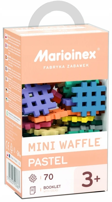 MARIOINEX 903667 vaflinė mini pastelė, 70 vnt.