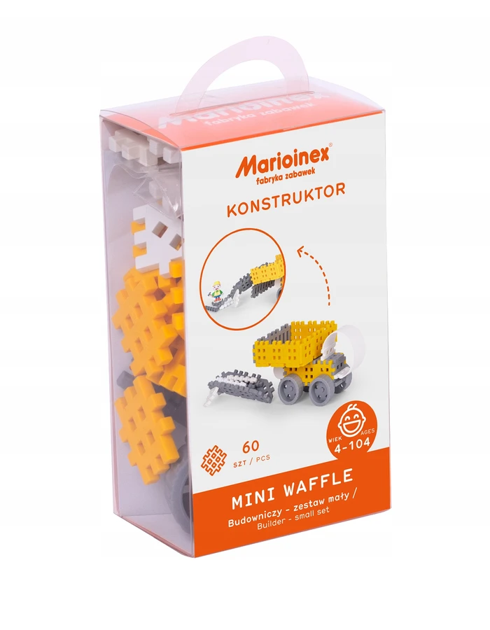 Konstruktorius Marioinex Mini Waffle Builder 60 el.