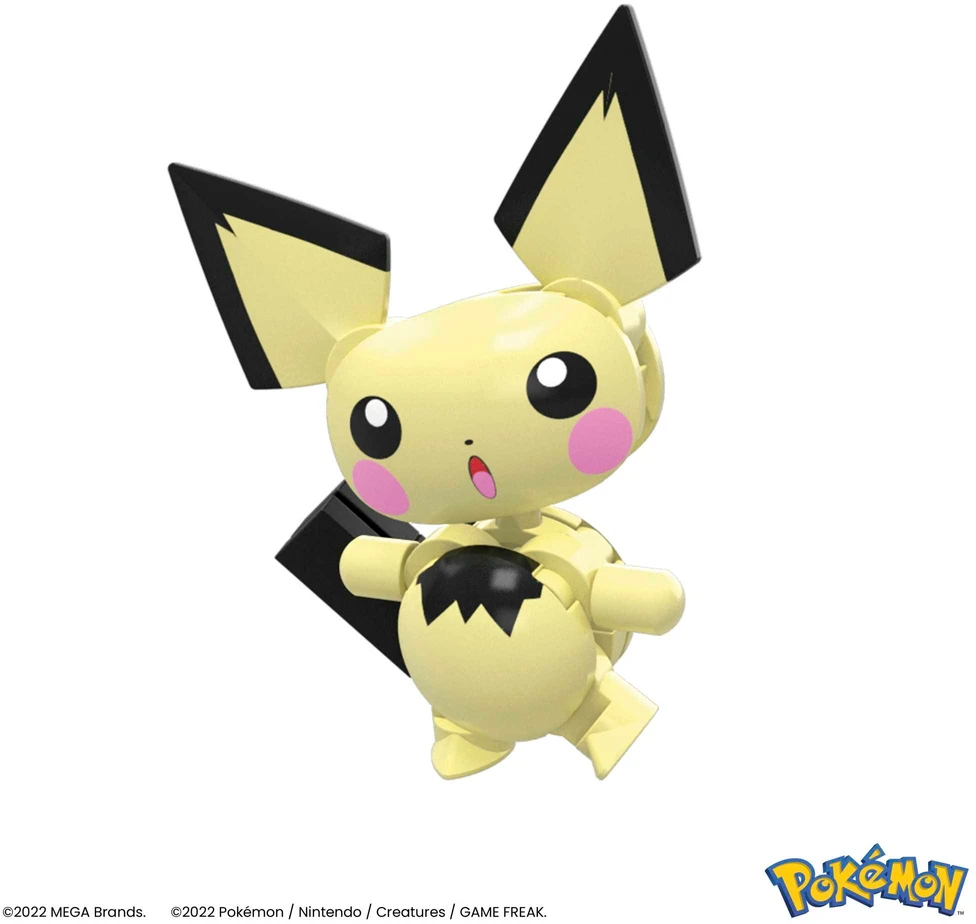 Mattel MEGA CONSTRUX POKEMON Pikachu evoliucija (HKT23)