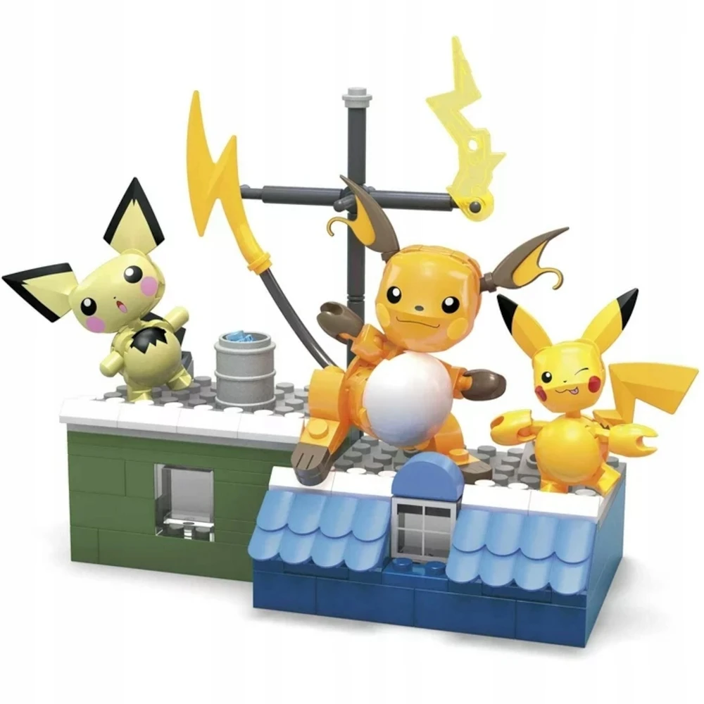 Mattel MEGA CONSTRUX POKEMON Pikachu evoliucija (HKT23)