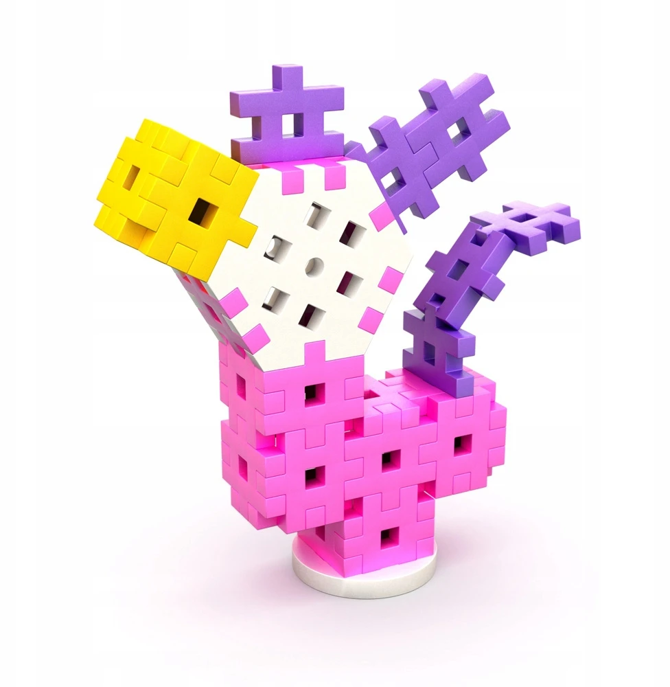 Konstruktorius Meli Basic Pink 400 el.