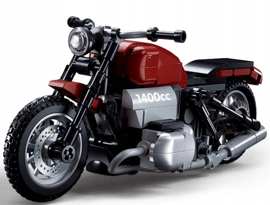 Konstruktorius motociklas Sluban Motorcycle R18, 222 d.