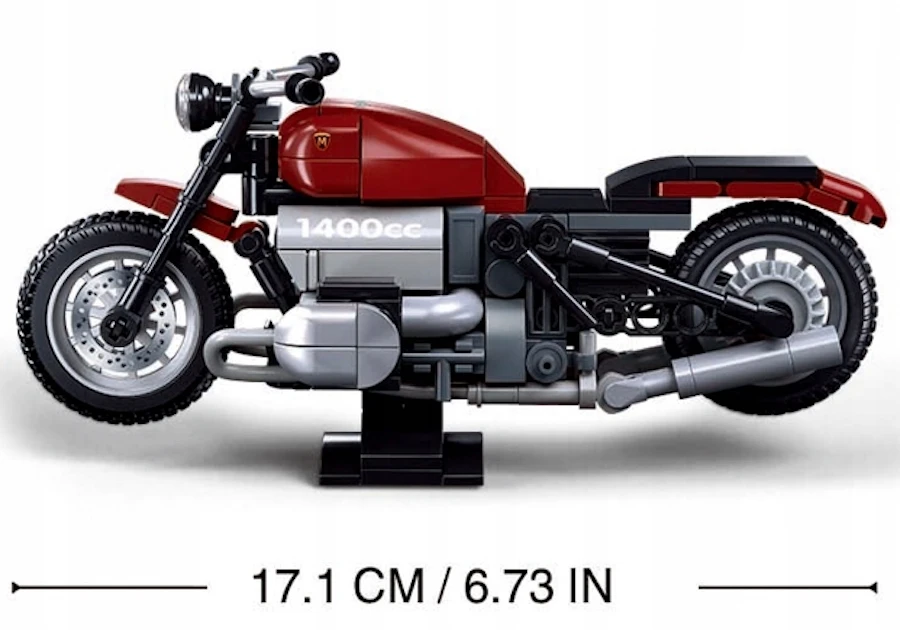 Konstruktorius motociklas Sluban Motorcycle R18, 222 d.