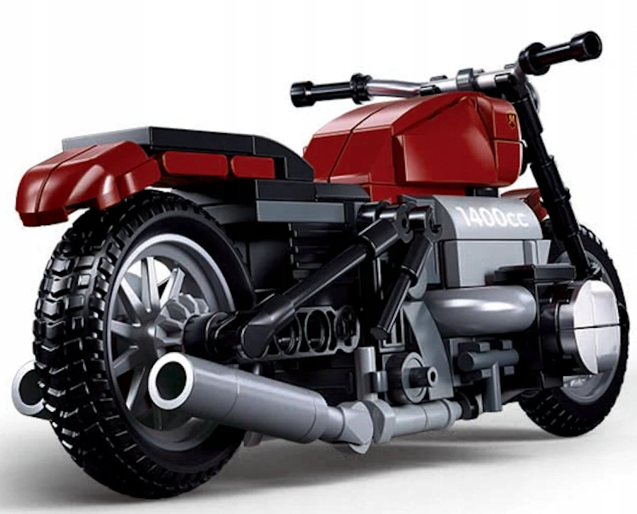 Konstruktorius motociklas Sluban Motorcycle R18, 222 d.