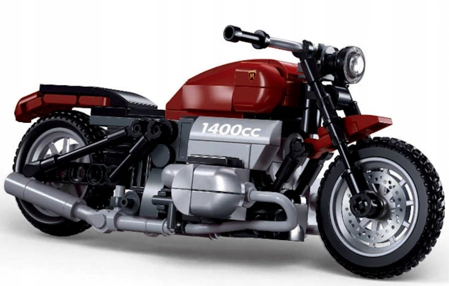 Konstruktorius motociklas Sluban Motorcycle R18, 222 d.